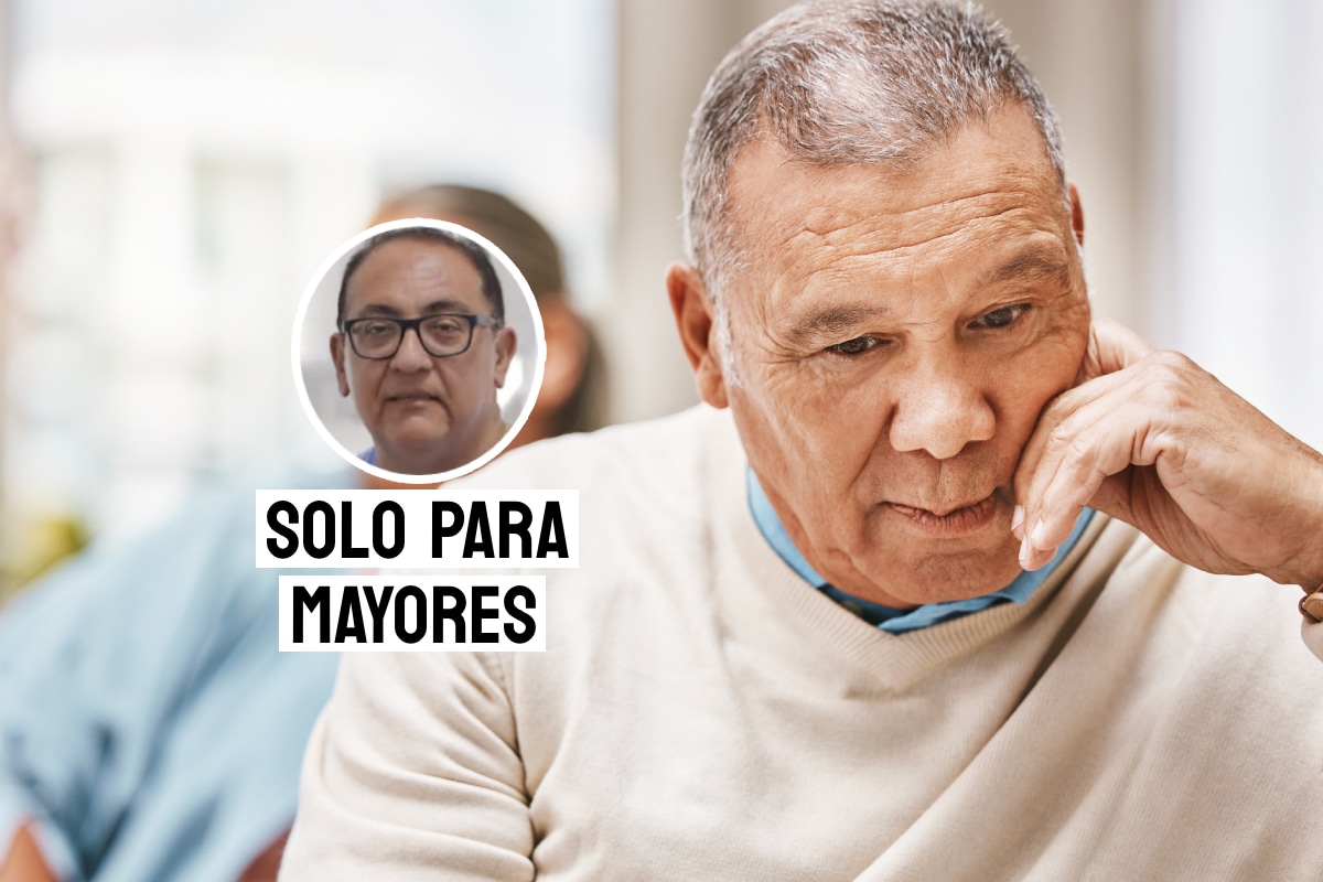 La depresión en adultos mayores no es una parte normal del envejecimiento, sino una enfermedad tratable que a menudo pasa desapercibida. Foto: composición/Istock