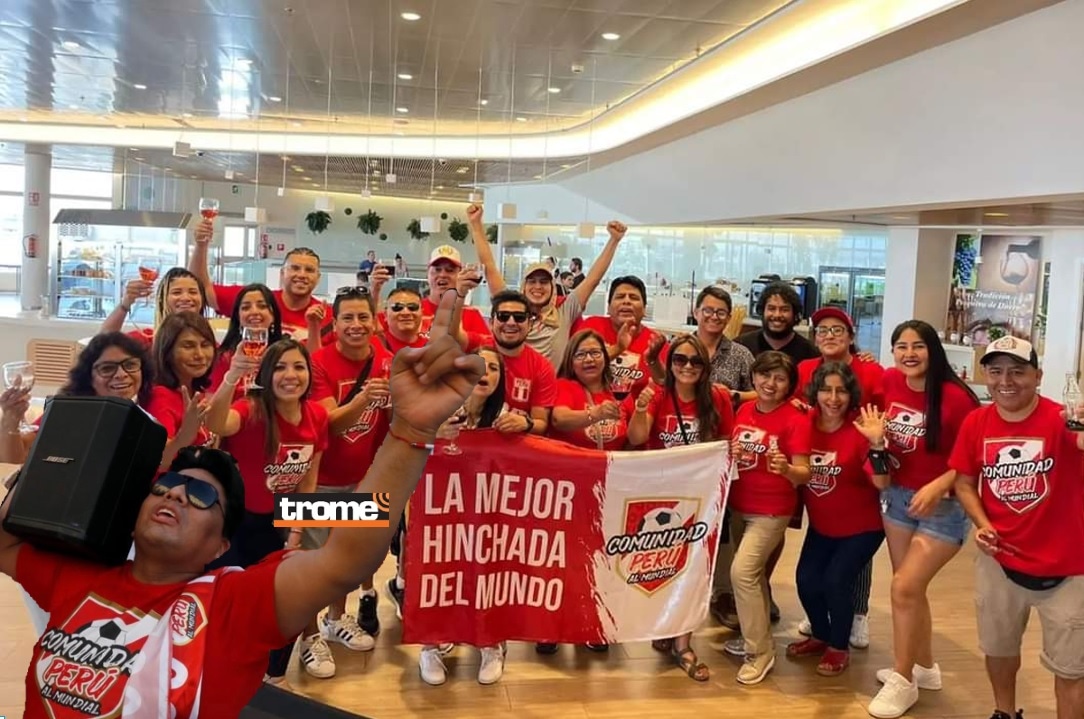 Comunidad Perú al Mundial y otros grupos de hinchas están viajando a Ciudad del Este. Van con todo el entusiasmo blanquirrojo para alentar a la selección peruana en su partido contra Paraguay. (Entrevista: Isabel Medina / Trome).
