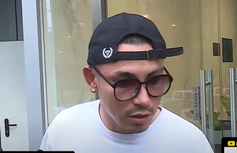 Jean Deza pidió perdón a Gabriela Alava. (Captura Latina)