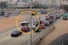 ¡Caos en la Vía Expresa Sur! Camioneta embiste a cinco autos detenidos y deja cuatro heridos en Surco