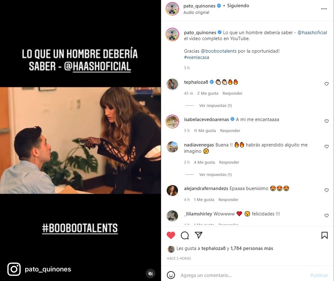 (Instagram: @pato_quinones)