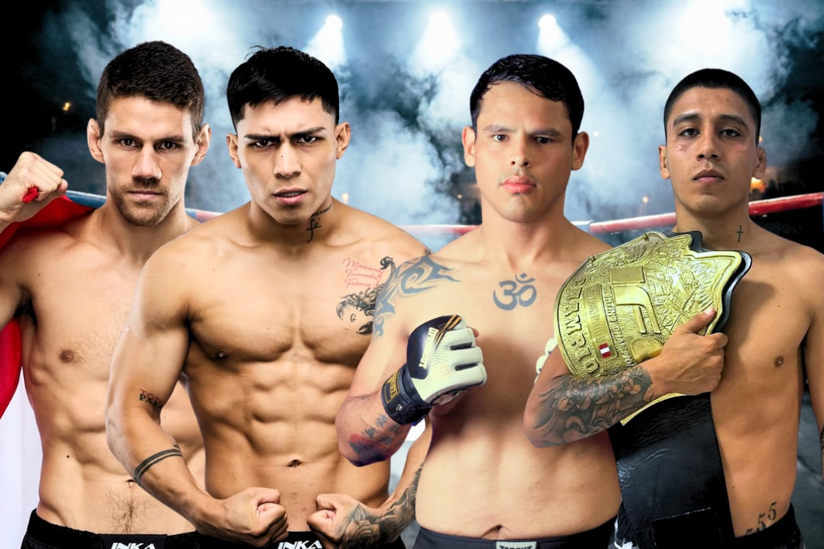 Escuza, Guaylupo, Ravello y 'Penchía' van por su contrato con UFC. (Redes sociales)