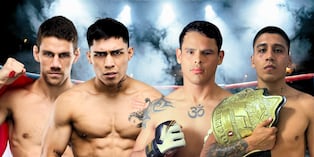 Escuza, Guaylupo, Ravello y 'Penchía' van por su contrato con UFC. (Redes sociales)