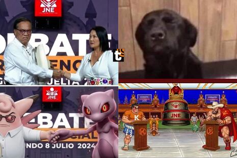 Los mejores memes que dejó el debate presidencial entre Keiko Fujimori y Roberto Sánchez