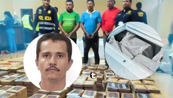 TROME | Incautan narcolancha con 2.4 toneladas de cocaína vinculadas a capo mexicano. Video: Panorama