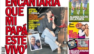 “ME ENCANTARÍA QUE MI PAPÁ ESTÉ VIVO”