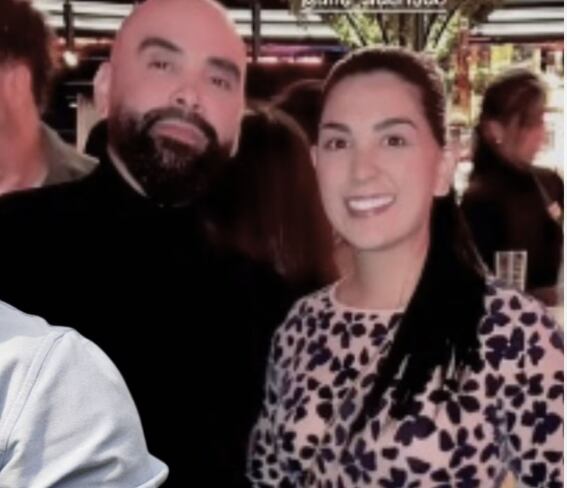 Ana Siucho y el empresario Elías Brito