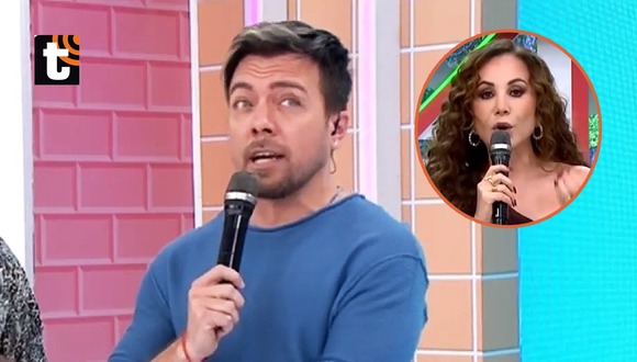 Julián Zucchi pelea con Janet Barboza