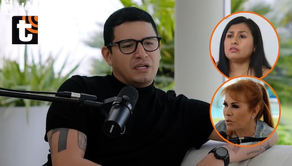 TROME - Magaly decepcionada tras saber que Reimond Manco tiene chats picantes con mujer