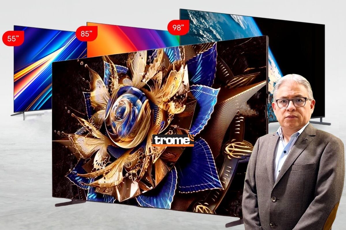 El ‘televisor más grande del mundo’ ofrece experiencia cinematográfica en casa, señala Roberto De la Cruz, vicepresidente de TCL Electronics. (Foto composición: Isabel Medina /Trome).