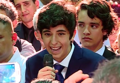 Federico Danton García es el hijo menor de Alan García