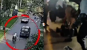 ¡Persecución de película en Jesús María! Colectivero atropella a policía y termina capturado dentro de clínica