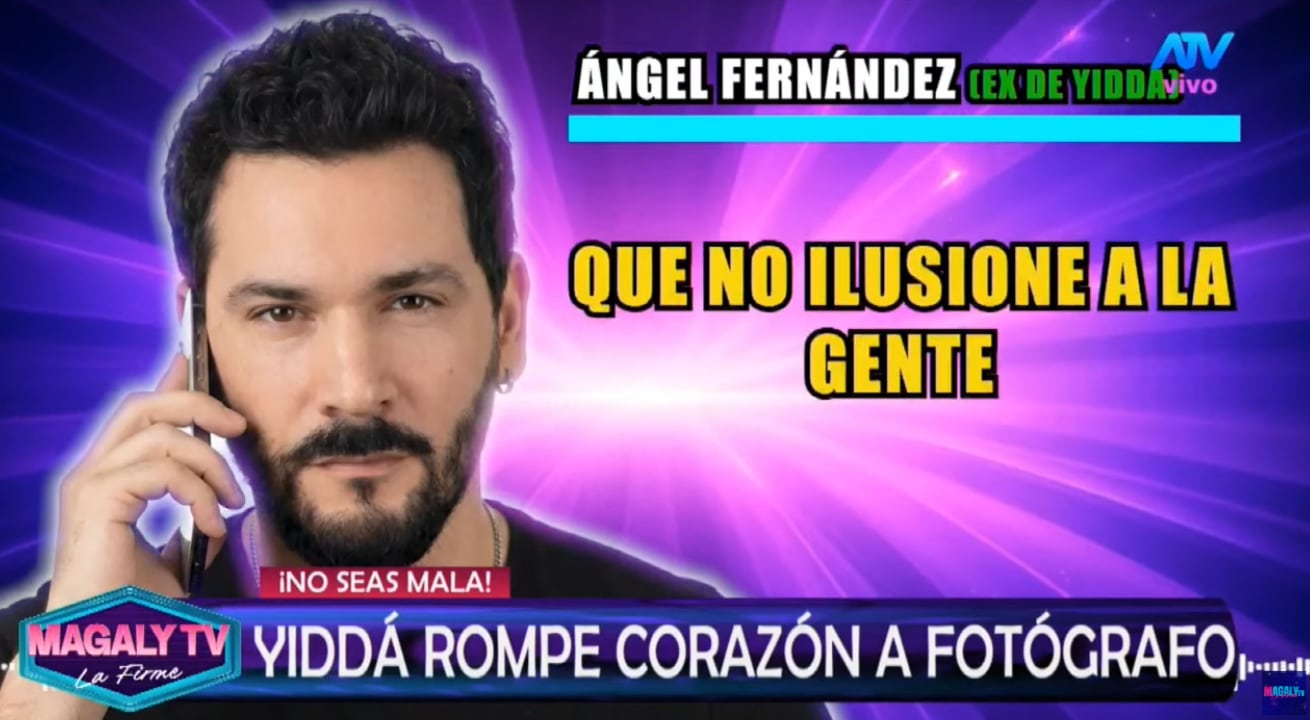 Ex de Yiddá Eslava dice que no debe ilusionar a nadie más tras meses de ruptura.