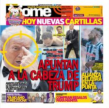APUNTAN A LA CABEZA DE TRUMP