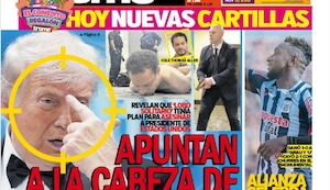 APUNTAN A LA CABEZA DE TRUMP
