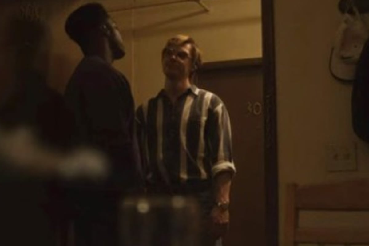 Dahmer y Dean en una escena de la serie (Foto: Netflix)