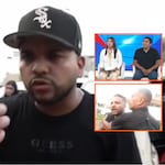 A sujeto que agredió a periodistas de Panamericana TV