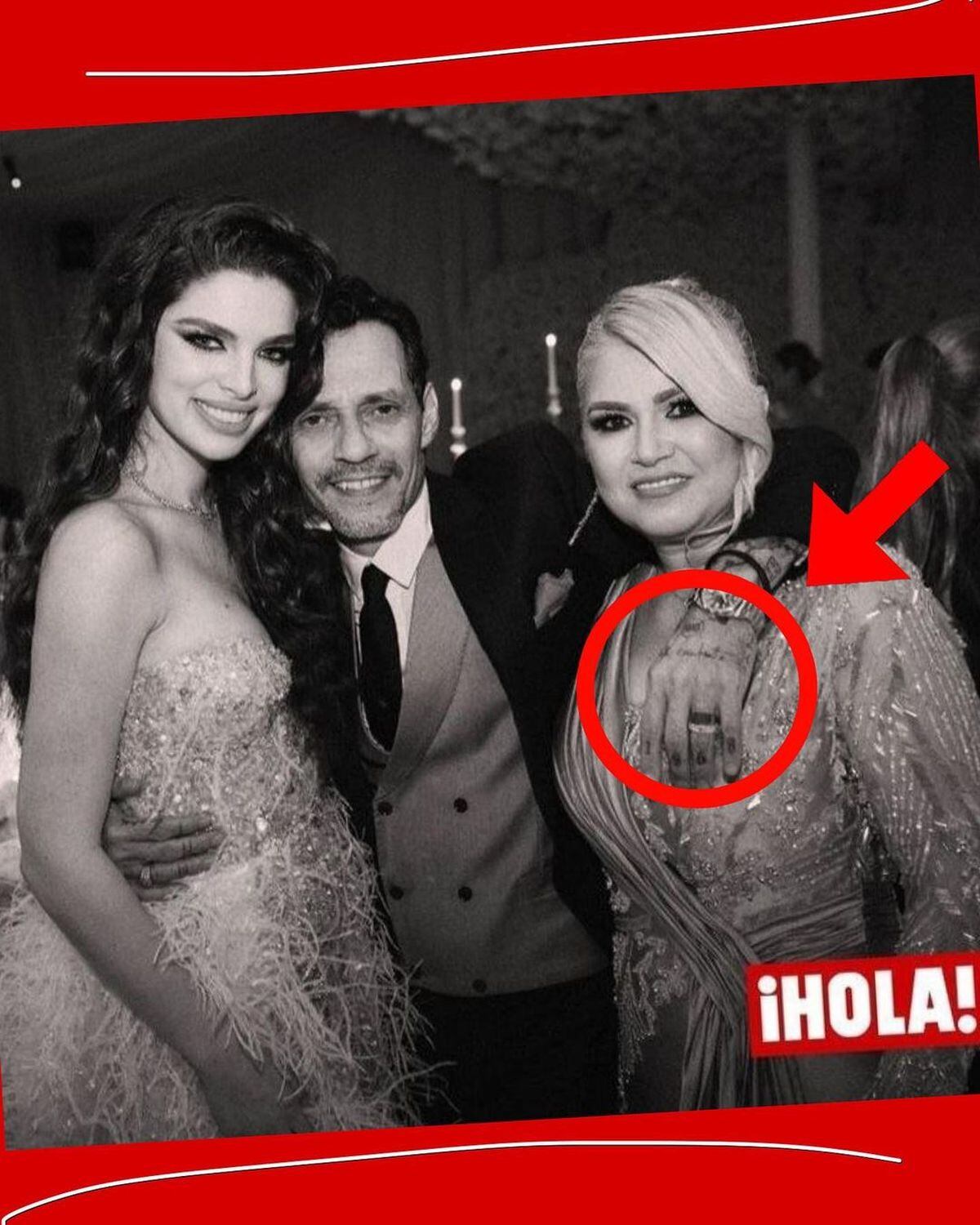 La imagen que está dando que hablar (Foto: Revista ¡Hola! / Lalenguateve / Instagram)