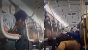 ¡Terror en Pamplona Alta! Pasajera graba ataque de sicarios a bus lleno pese a que empresa paga cupos