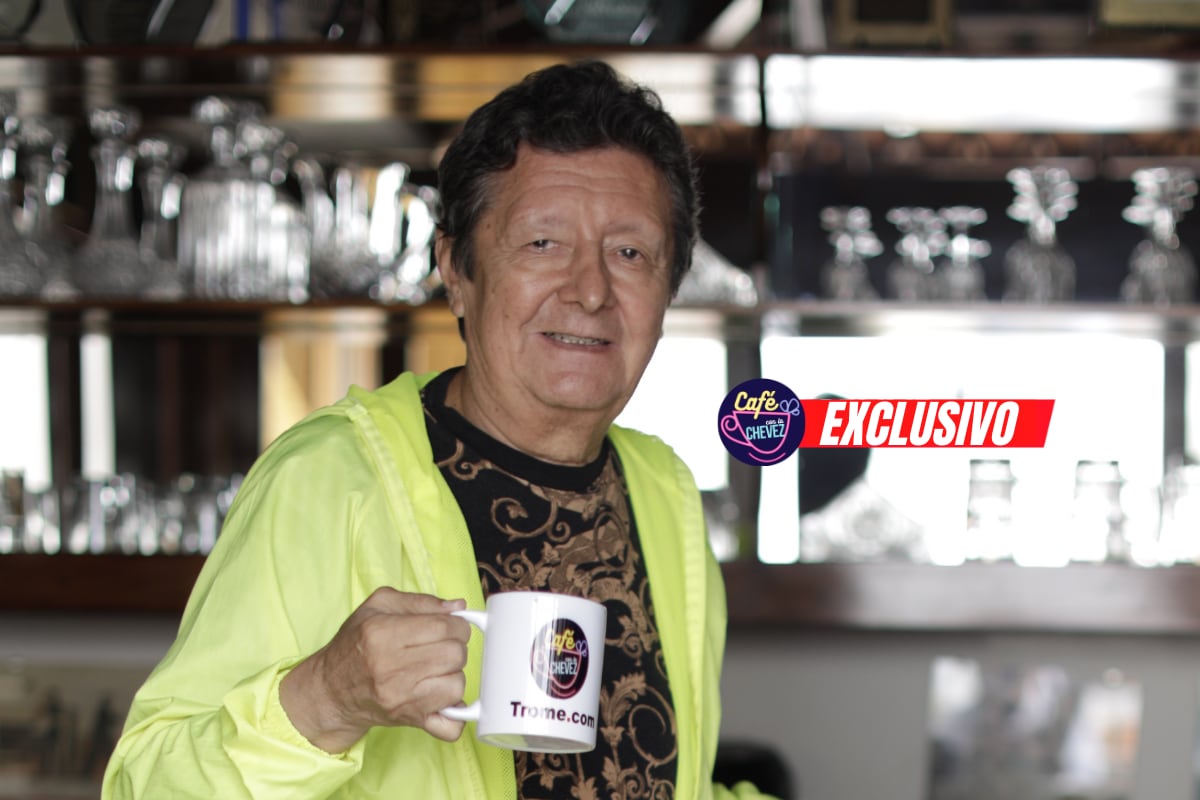 Adolfo Chuiman en Café con la Chevez. Foto: Diario Trome