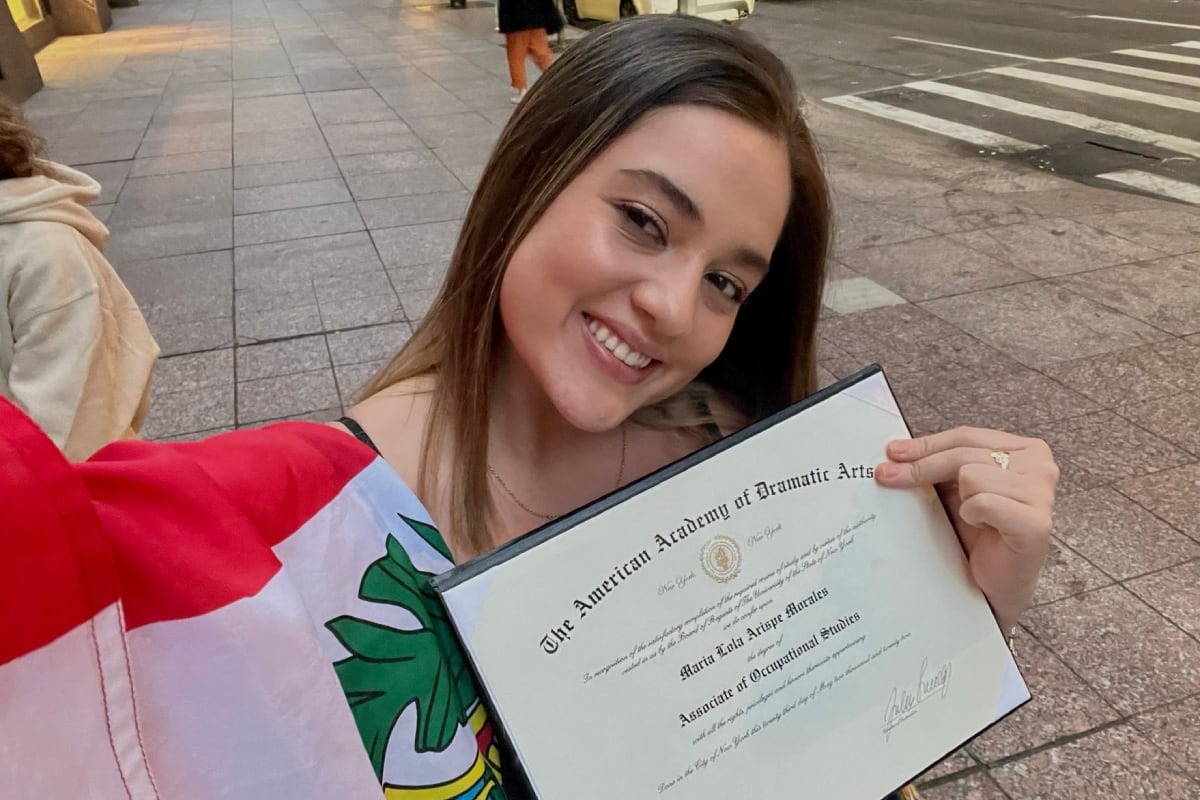 Marialola Arispe, la peruana graduada en Broadway que apunta a dar el salto a Hollywood