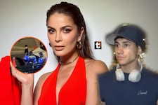 Amigo de Laura Spoya estuvo frente a cámaras luego de sacar cosas del auto tras accidente: ¿Qué dijo?