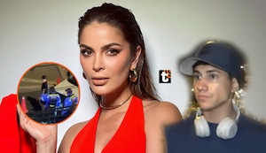 Amigo de Laura Spoya estuvo frente a cámaras luego de sacar cosas del auto tras accidente: ¿Qué dijo?