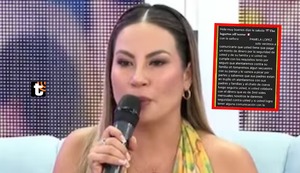 López y el aterrador mensaje que le mandaron los extorsionadores: “Debes pagar 3 mil mensual o los secuestraremos”