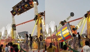 India: Juegos mecánicos se desploman y dejan un muerto y varios heridos | VIDEO