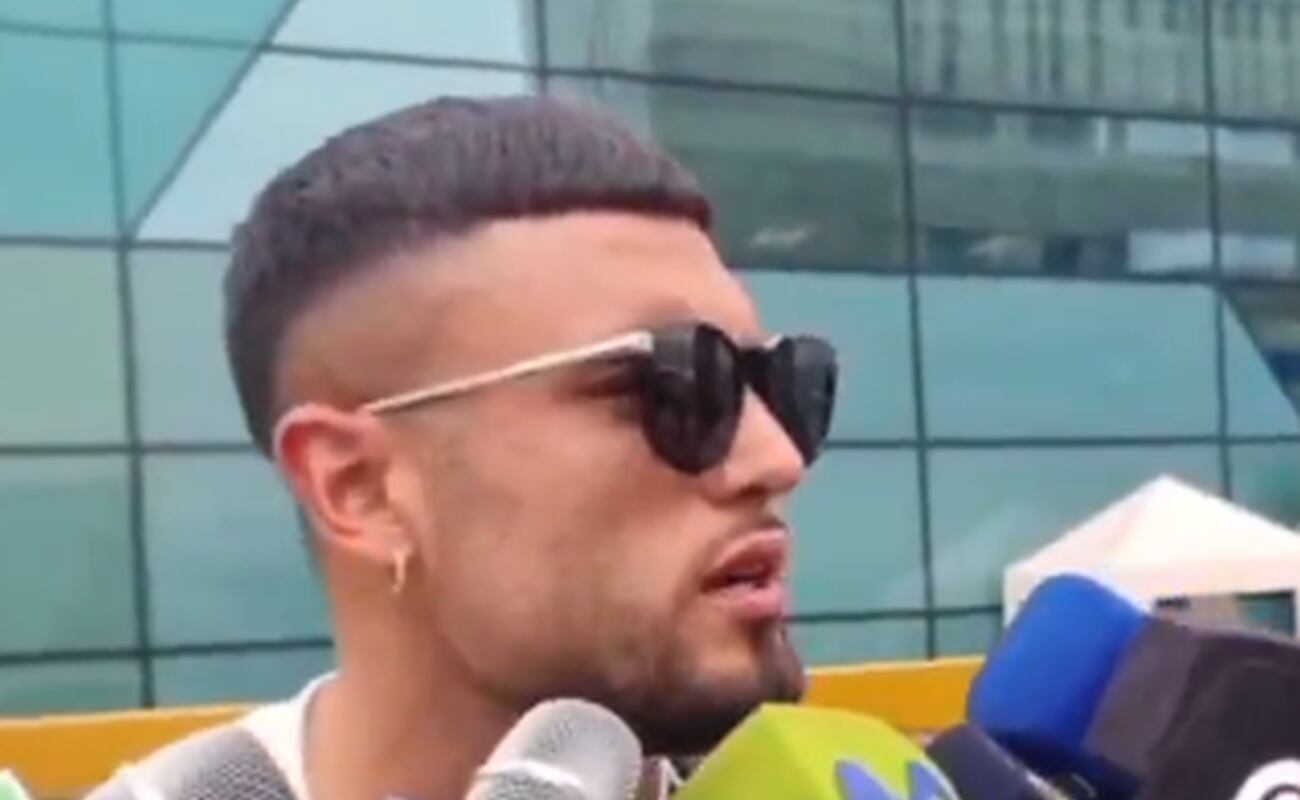 Rodrigo Ureña declara desde la explanada del Aeropuerto Jorge Chávez | Foto: captura