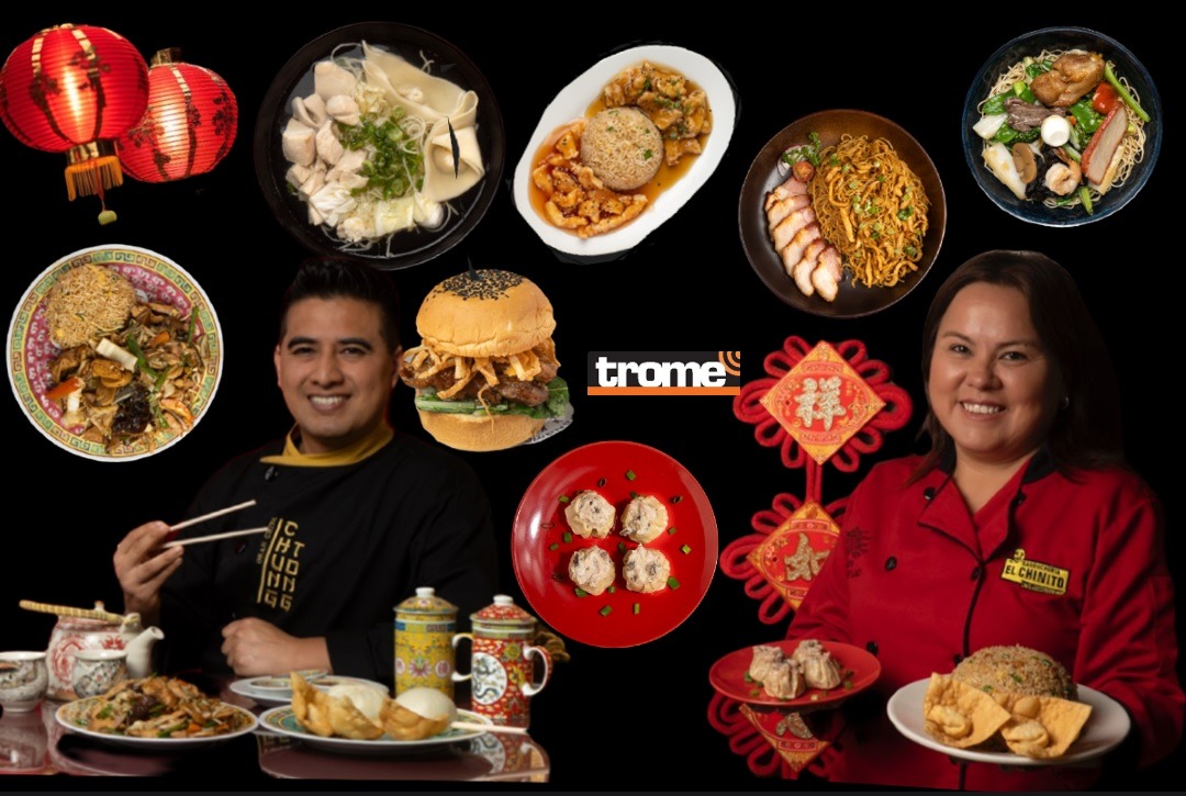 Delicias de chifas, que están entre los preferidos de los peruanos, encontrarás en el festival Filo Chifa 2023. (Entrevista y Foto Compos: Isabel Medina / Trome).