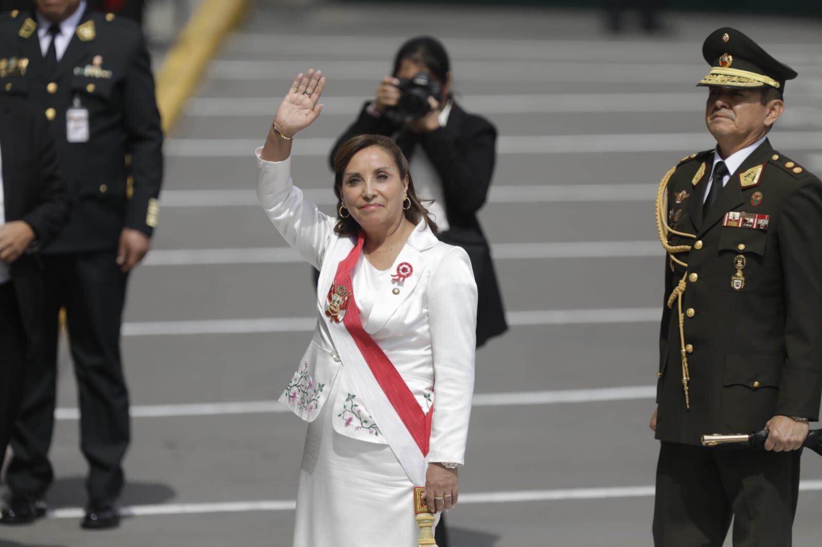 Dina Boluarte da su primer mensaje a la Nación 2023. Foto: GEC