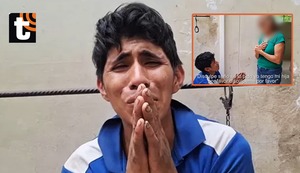 La Victoria: delincuente se arrodilla, llora y pide perdón a la mujer que asaltó con violencia