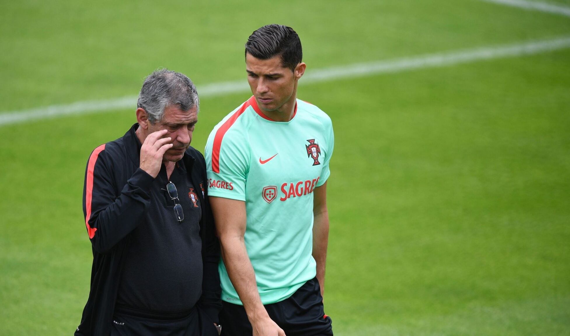 Fernando Santos guadaría a Cristiano Ronaldo para duelo con Corea del Sur (Foto: EFE)