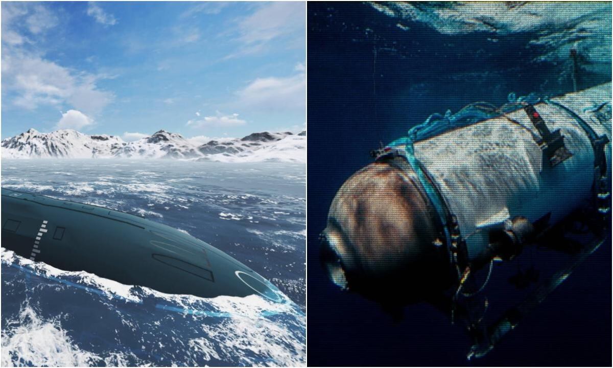 Submarino y sumergible.