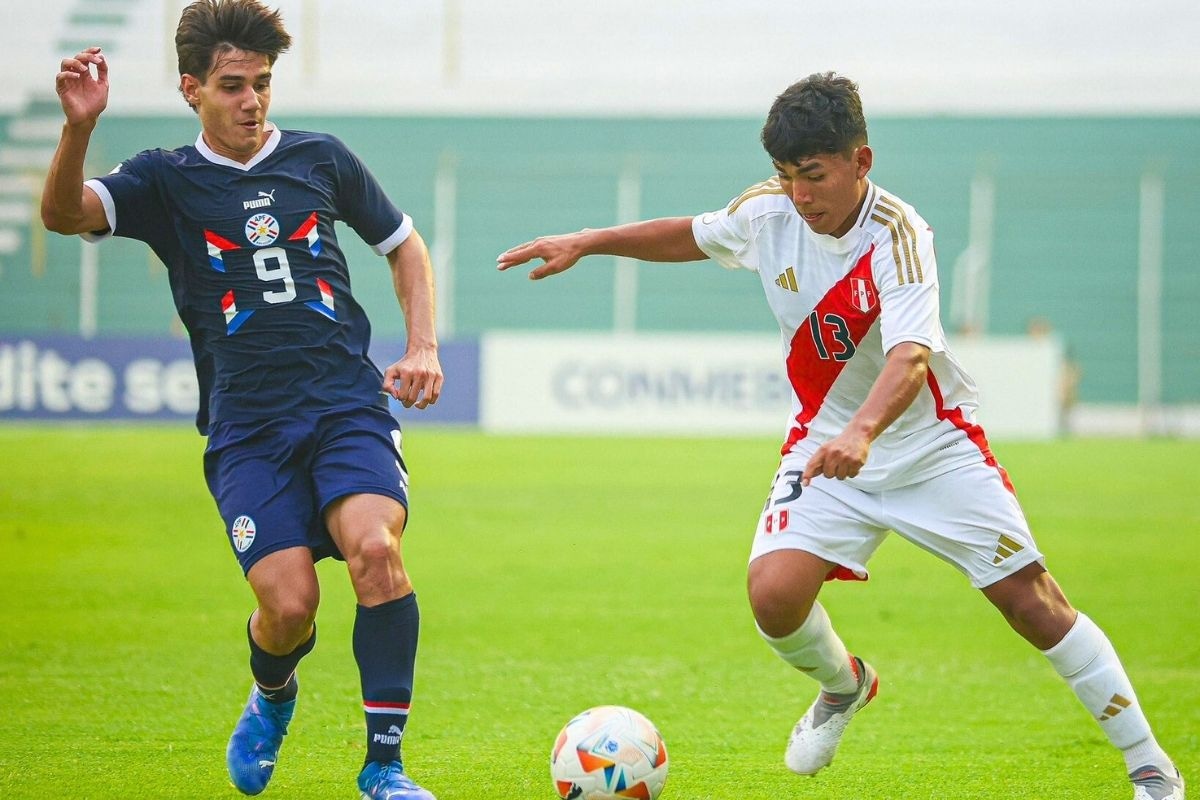 Perú perdió 2-0 ante Paraguay en Sudamericano Sub 15 (Foto: @seleccionPeru))
