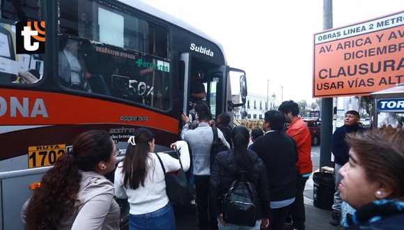 Situación del paro de transportes en Panamericana Norte