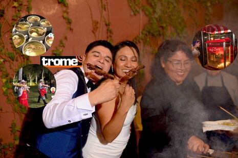 ‘Las Bajonas’ en bodas: Novios ofrecen caldo de gallina, chifa, anticuchos y otros platos a sus invitados...