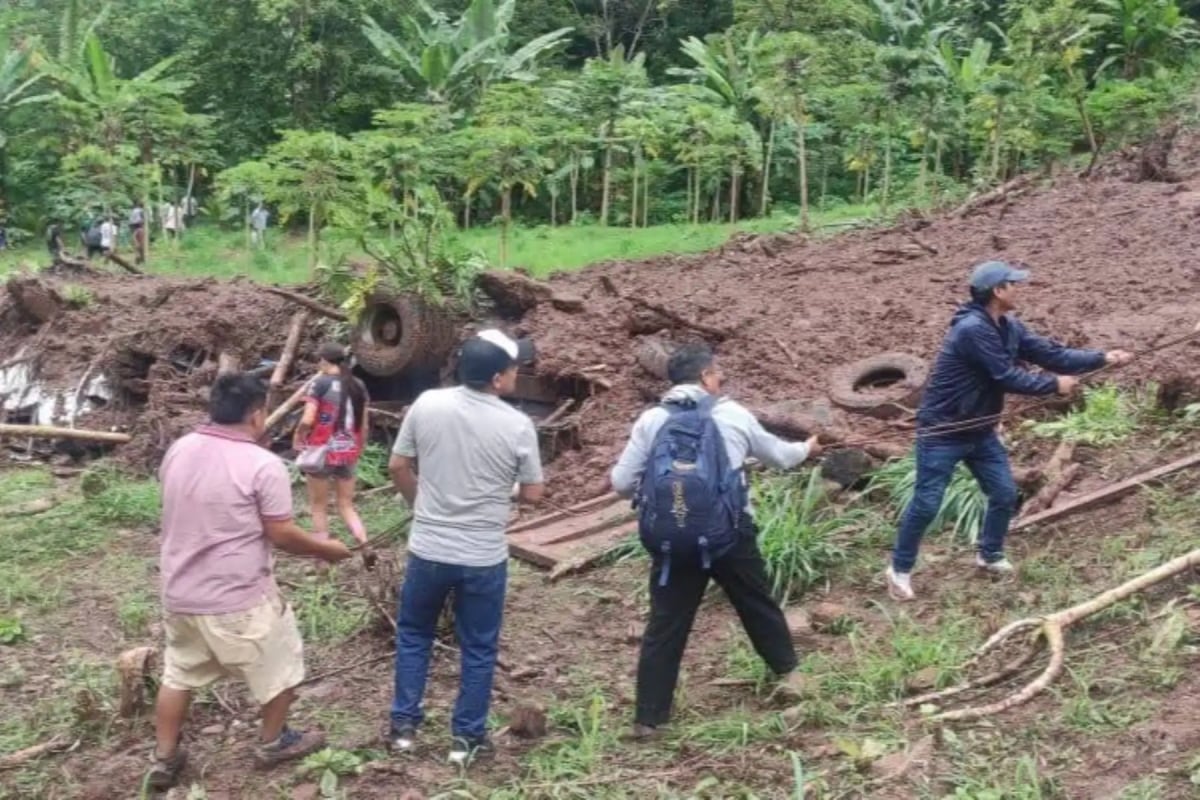 Intensas lluvias en el interior del país. (Foto: Andina)