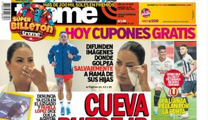 Portada Trome martes 20 de agosto del 2024