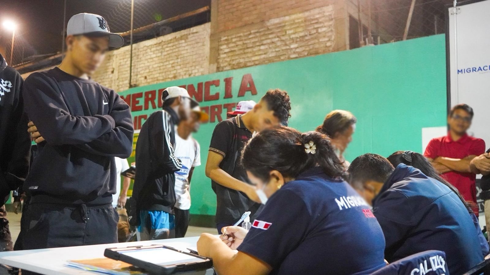 Más de 500 extranjeros fueron intervenidos en Lima Norte. (Ministerio Público)