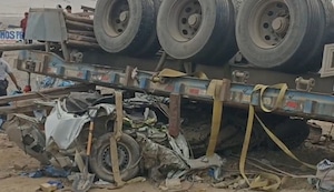 Chancay: Cinco muertos y cuatro heridos en choque entre minivan y pesado tráiler en la Panamericana Norte | VIDEO