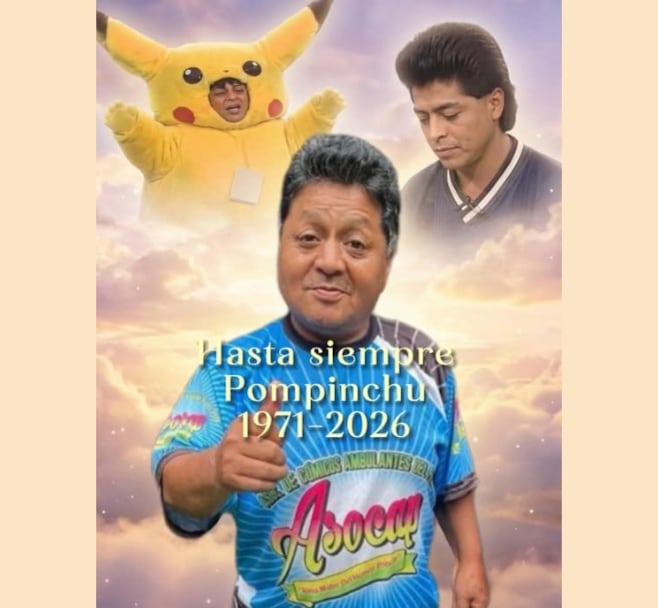 Pompinchú, cómico ambulante.