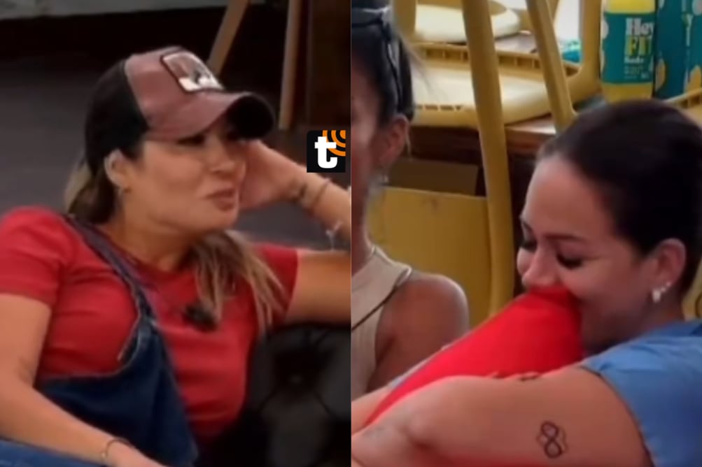 Pamela López y Melissa Klug se enteran que harán 'Playback' juntas en 'La Granja vip'.