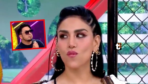 Marco Antonio le canta a Leysi Suárez