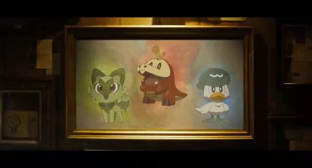 Iniciales de Pokémon Escarlata y Púrpura.