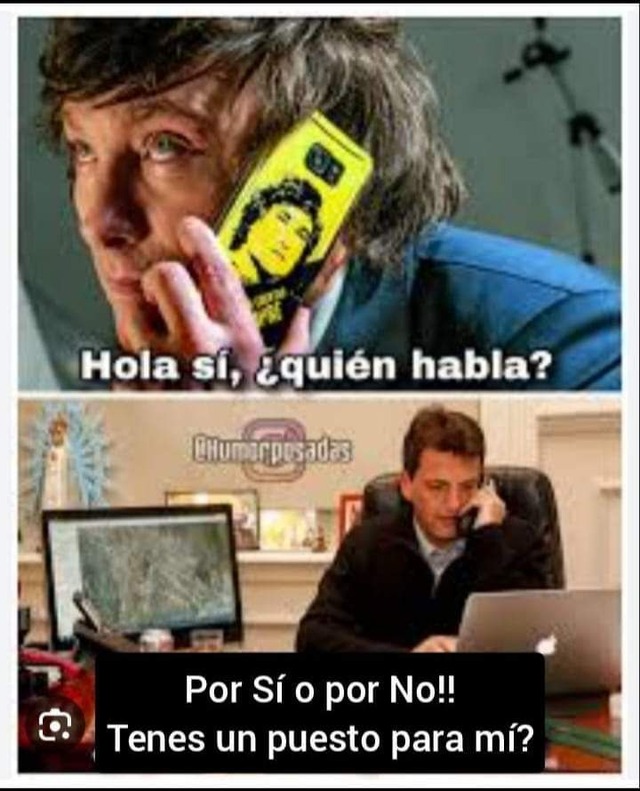 Memes del triunfo de Milei sobre Massa - Balotaje