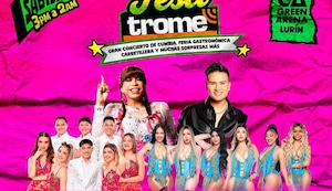 Sorteo para entradas dobles ir al Festitrome en el Green Arena de Lurín