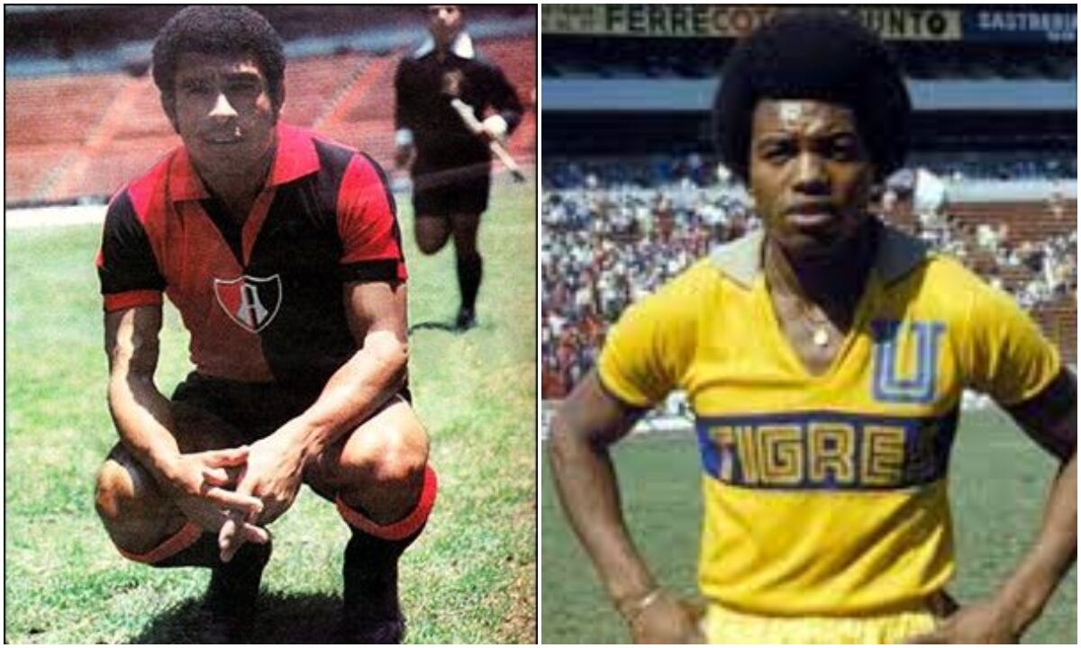 Héctor Chumpitaz (Atlas) y Gerónimo Barbadillo (Tigres) fueron los representanes peruanos en la década 70 del balompié mexicano. (Foto: Difusión)