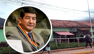 ¡Escándalo en Cusco! Detienen al alcalde de San Jerónimo acusado de libar con funcionarios en vehículo municipal